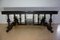 19th Century Solid Wooden Ornate Lion Centre Table Library Desk, Image 1