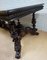 19th Century Solid Wooden Ornate Lion Centre Table Library Desk 22