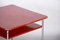 Bauhaus Red Dining Table, Czechia, 1930s 6