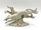 Porcelain Russian Greyhounds Figurine from Schaubach Art, Image 1
