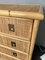 Italian Bamboo, Rattan and Brass Chest of Drawers from Dal Vera, 1970s 7