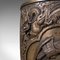 Große antike dekorative japanische Vase aus Bronze 10