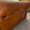 3-Seater Vintage Leather Sofa by Tobia Scarpa 5
