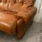 3-Seater Vintage Leather Sofa by Tobia Scarpa 3