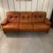 3-Seater Vintage Leather Sofa by Tobia Scarpa 4