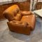 Vintage Leather Armchair by Tobia Scarpa 3