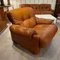 Vintage Leather Armchair by Tobia Scarpa 5