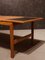 Mid-Century Teak and Black Melamine Coffee Table 7