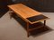 Mid-Century Couchtisch aus Teak & schwarzem Melamin 4