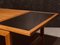 Mid-Century Teak and Black Melamine Coffee Table 5