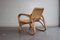 Bamboo and Rattan Armchair in Erich Dieckmann Style 2