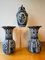 Vintage Belgische Vintage Delft Schrank von Boch für Royal Sphinx Holland, 3er Set 2