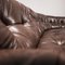 Modular Sofa in Brown Leather, 1970s, Set of 5, Image 2