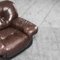 Brown Leather Armchair, 1970s, Image 3