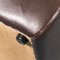 Brown Leather Armchair, 1970s 12