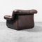 Brown Leather Armchair, 1970s, Image 5