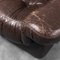 Brown Leather Armchair, 1970s, Image 11