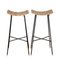 Bar et Tabourets Mid-Century, Italie, Set de 3 3