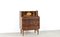 Secretaire Mid-Century in teak e noce con ante scorrevoli di Welters, Immagine 6