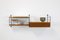 Teak Wall Unit with Drawer Board by Kajsa & Nils Strinning for String, 1960s 3
