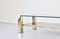 23 Karat Gold-Plated Coffee Table from Belgo Chrom / Dewulf Selection, 1960s 5
