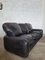 Black Leather Piumotto Sofa by Arrigo Arrigoni for Busnelli, 1970s 2
