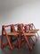 Italian Trieste Chairs by Pierangela D'Aniello and Aldo Jacober for Bazzani, 1960s, Set of 6 2