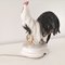 French Country Ceramic Rooster Night Light Lamp, 1960s 4