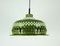 Mid-Century Metal Enamelled and White Glass Hanging Light from Hustadt Leuchten, 1970s, Image 10