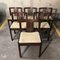 Wood Chairs, 1940s, Set of 6, Image 7