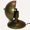 Italian Brass Mushroom Lamp by Paul Dupre-Lafon, 1950s 2