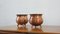 Swedish Copper Plant Pots, Set of 2, Image 1