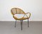 Wicker Chair by Tito Agnoli, 1950s, Image 1