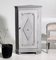 Late Gustavian Corner Cabinet with Carvings 1