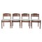 Teak Dining Chairs, Denmark, 1960s, Set of 4 1