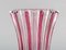 Art Deco Vase in Clear and Pink Glass by Pierre Gire 4