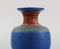 Vase aus glasiertem Steingut von Klase für Höganäs, 1960er 4