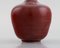 Schwedische Vase aus glasiertem Steingut von Anne-Sophie Runius, 1980er 4