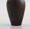 Vintage Vase aus glasierter Keramik von Gunnar Nylund für Rörstrand 5