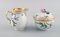 Coffee Pot, Sugar Bowl and Cream Jug in Porcelain from Fürstenberg, Germany, Set of 3 6