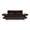 Dark Brown Leather Sofa from Koinor, Image 1