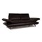 Dark Brown Leather Sofa from Koinor 11