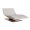Vintage White Leather Lounger from MDF Italia 1