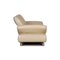 Cream Leather Sofa from Koinor 10