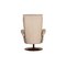 Cream Leather Armchair from Himolla 9