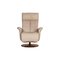 Cream Leather Armchair from Himolla 7