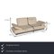 Ledersofa Set von Koinor, 3er Set 2