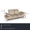 Leather Sofa Set from Koinor, Set of 3 3