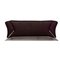 Aubergine HSE 322 Leather Sofa Set from Rolf Benz, Image 8