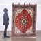 Vintage Cotton and Wool Tabriz Carpet 2